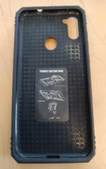 Samsung Galaxy M11 4G 6.4" Juodas su žiedu dėklas A - Image 2