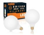 LED lemputė G125 E27 2500K 2 vnt.