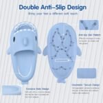 Šlepetės unisex ryklių formos 42/43EU - Image 4