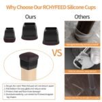 Kėdžių kojų apsaugos 24 vnt. 14–19 mm - Image 3