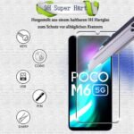Xiaomi Poco M6 5G ekrano apsauga 4 vnt. - Image 3