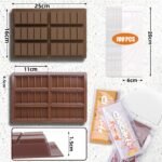 Šokolado silikoninė formelė su 100 maišelių ir grandikliu - Image 5