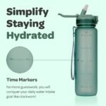 Gertuvė su šiaudeliu „Hydracy“ 1 l - Image 2