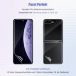 Samsung Galaxy Z Flip 6 5G ekrano apsauga 2+2 vnt. - Image 2