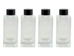 4 vnt. stikliniai buteliukai eteriniam aliejui 150 ml