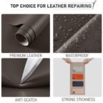 Dirbtinė oda 40 x 160 cm lipni - Image 3