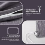 Dvigubos patalynės komplektas 155x220 cm 2 dalys - Image 4