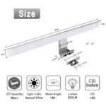 LED veidrodinis šviestuvas 10 W 40 cm - Image 2