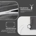 Dvigubos patalynės komplektas 200x200 cm 3 vnt. - Image 4