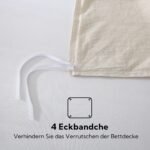 Patalynės komplektas 200x200 cm 3 dalys - Image 4