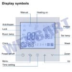 Programuojamas termostatas su jutikliniu ekranu - Image 4