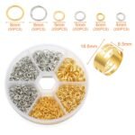 900 vnt. perėjimo žiedai 4 mm, 5 mm, 8 mm - Image 2