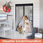 Durų tinklelis nuo vabzdžių 140 x 240 cm - Image 2