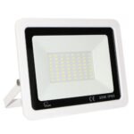 Mille Lucciole LED spotlight outdoor, LED spotlight 50W, LED outdoor spotlight IP65 waterproof, LED spotlight 5000LM, LED spotlight outdoor 4500K neutral white, for backyard, garage, hallway, garden【White】