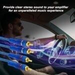 4 kanalų RCA garso kabelio jungiamasis kabelis 5 m - Image 4