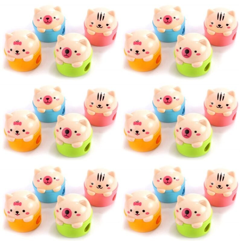 i-terminalas.lt: Gyvūnų formos pieštukų drožtukas, atsitiktinė spalva