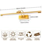 LED veidrodinis šviestuvas vonios kambariui 60 cm 15 W - Image 4