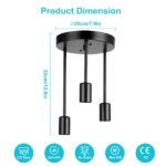 Lubinis šviestuvas su 3 lemputėmis - Image 2