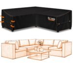 L formos sodo baldų uždangalas 210x260x80 cm