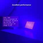 100 W LED UV juodos šviesos prožektorius 1 vnt. - Image 5