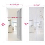 Durų tinklelis nuo vabzdžių 120x240cm - Image 4