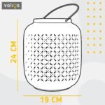 Keraminis stalinis šviestuvas su 6 vatų LED lempute - Image 2