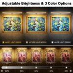 Paveikslo šviestuvas su nuotolinio valdymo pultu - Image 3