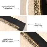 Apvalus sieninis šviestuvas 12 W - Image 5