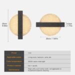 Apvalus sieninis šviestuvas 12 W - Image 4