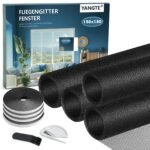 Tinklelis nuo vabzdžių langams 4 vnt. 150 x 180 cm