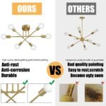 Lubinis šviestuvas 6 lempučių E27/26, be lempučių - Image 5