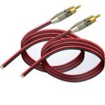 2 dalių RCA jungtis 14AWG 0,3 m