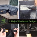 L formos sodo baldų uždangalas 210x260x80 cm - Image 5