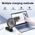 Rankinis ventiliatorius įkraunamas - Image 3