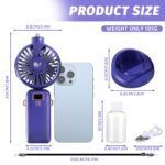 Rankinis ventiliatorius su vandens aušinimu 5000 mAh - Image 2