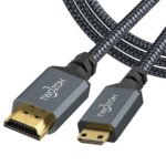 Mini HDMI į HDMI kabelis 0,3 m