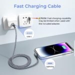 Kampinis USB C–Lightning laidas su USB A adapteriu 2 m - Image 5