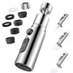 Maišytuvo priedas su pasukama galvute. Turi naudojimo žymių