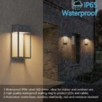 LED 24 W lauko sieninis šviestuvas - Image 3