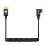 Mini HDMI į HDMI kabelis ištemptas ilgis iki 1,5 m - Image 2