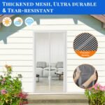 Magnetinis durų tinklelis 90x210cm 3,8 cm pločio - Image 5