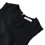 100 % lininiai moteriški marškinėliai be rankovių L dydis - Image 5