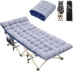 Sulankstoma lova su pagalvėle 188 x 71 cm
