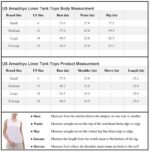 100 % lininiai moteriški marškinėliai be rankovių L dydis - Image 5