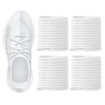 2 poros storų apvalių batraiščių 5,5 mm 140 cm