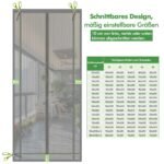 Magnetinis durų tinklelis 90 x 210 cm - Image 2