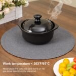 Stalo padėklai 38 cm skersmens 8 vnt. - Image 3