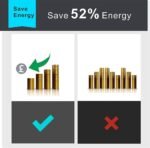 LED šviestuvas 90 cm 25 W - Image 3