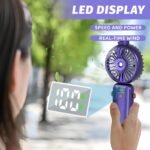 Rankinis ventiliatorius su vandens aušinimu 5000 mAh - Image 5