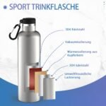 Termosinė nerūdijančio plieno 1 l gertuvė - Image 4